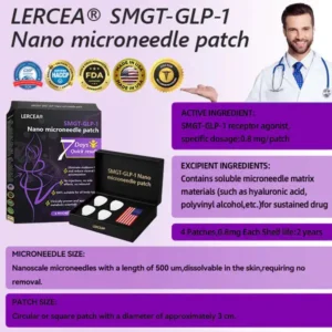 𝑳𝒆𝒓𝒄𝒆𝒂® 𝑺𝑴𝑮𝑻-𝑮𝑳𝑷-1 𝑵𝒂𝒏𝒐 𝑴𝒊𝒄𝒓𝒐𝒏𝒆𝒆𝒅𝒍𝒆 𝑺𝒍𝒊𝒎𝒎𝒊𝒏𝒈 𝑷𝒂𝒕𝒄𝒉