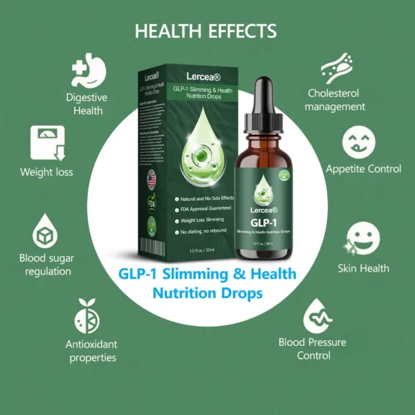 𝐋𝐞𝐫𝐜𝐞𝐚® GLP-1 Slimming & Health Nutrition Drops