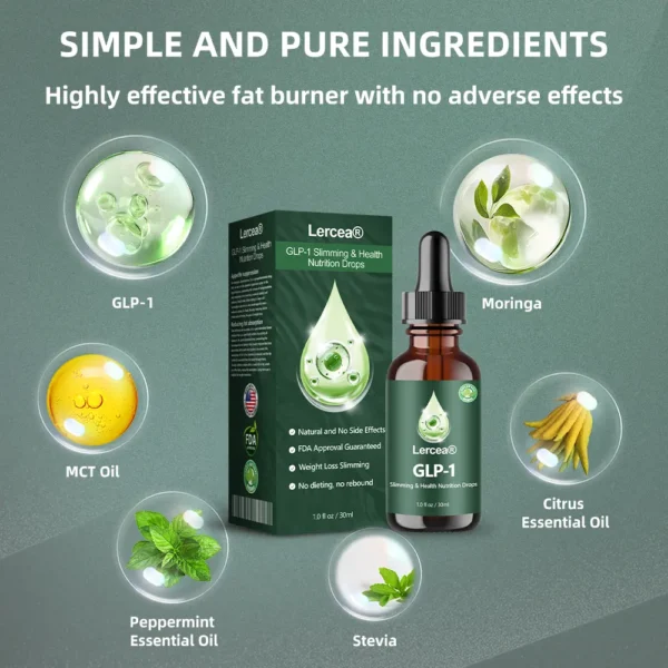 𝐋𝐞𝐫𝐜𝐞𝐚® GLP-1 Slimming & Health Nutrition Drops