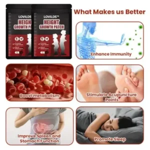 Lercea™ LOVILDS Herbal Height Increasing Foot Patch