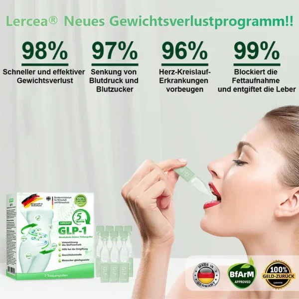 LERCEA® GLP-1 Metabolische Balance Oral-Ampullen