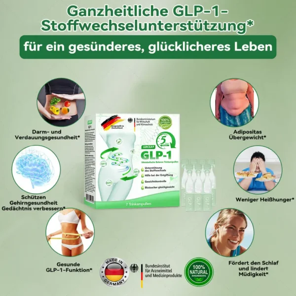 LERCEA® GLP-1 Metabolische Balance Oral-Ampullen