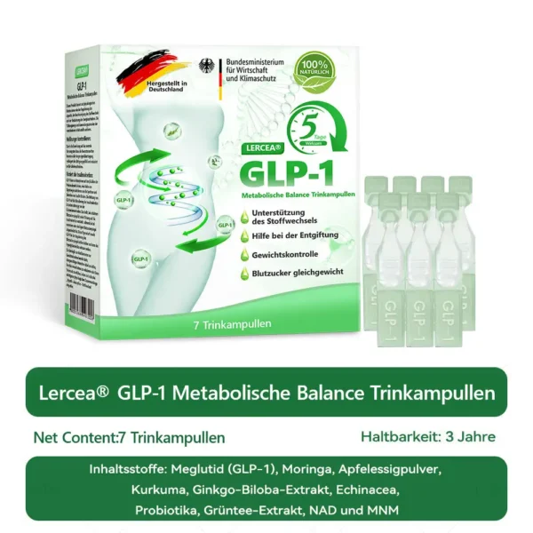 LERCEA® GLP-1 Metabolische Balance Oral-Ampullen