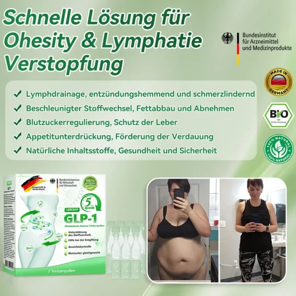 LERCEA® GLP-1 Metabolische Balance Oral-Ampullen