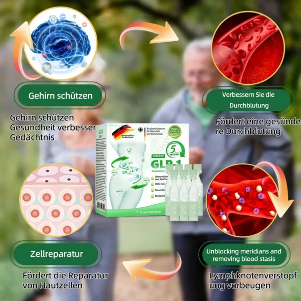 LERCEA® GLP-1 Metabolische Balance Oral-Ampullen