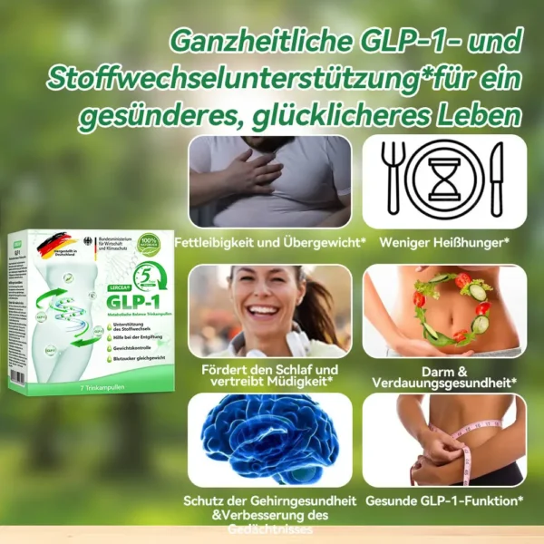 LERCEA® GLP-1 Metabolische Balance Oral-Ampullen