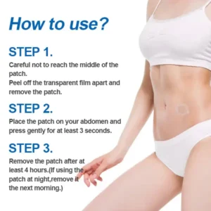 LERCEA® SMGT-GLP-1 Tirzepatide & Collagen Nano Microneedle Weight Loss Patch