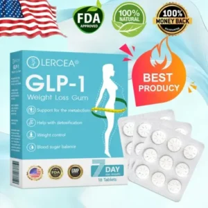 𝗟𝑬𝗥𝗖𝑬𝗔® 𝗚𝗟𝑃-𝟭 Super Concentrated Weight Loss Gum