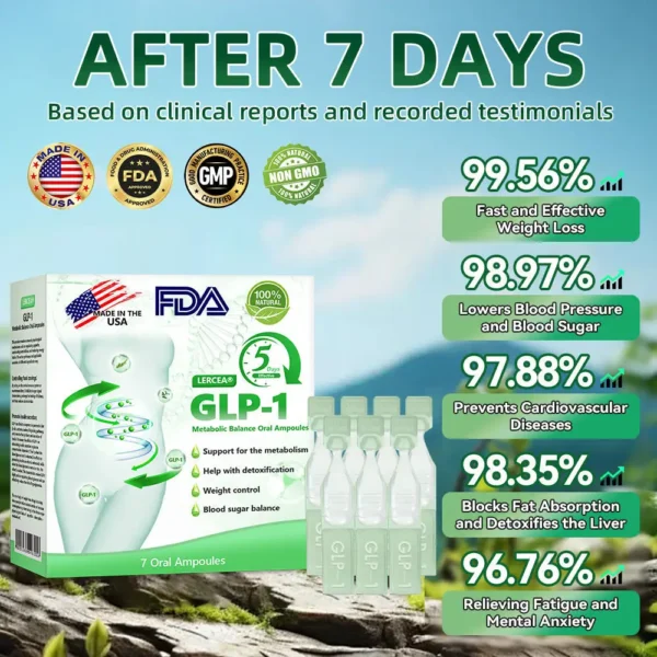 𝐔.𝐒. 𝐃𝐨𝐜𝐭𝐨𝐫 𝐑𝐞𝐜𝐨𝐦𝐦𝐞𝐧𝐝𝐞𝐝👩‍⚕️|📢𝐋𝐄𝐑𝐂𝐄𝘼® 𝐺𝐿𝑃-𝟏 𝗠𝘂𝗹𝘁𝗶-𝗔𝗰𝘁𝗶𝗼𝗻 𝗢𝗿𝗮𝗹 𝗔𝗺𝗽𝗼𝘂𝗹𝗲𝘀 (𝐉𝐮𝐬𝐭 𝐨𝐧𝐜𝐞 𝐚 𝐝𝐚𝐲, 𝐯𝐢𝐬𝐢𝐛𝐥𝐞 𝐜𝐡𝐚𝐧𝐠𝐞𝐬 𝐢𝐧 𝟕 𝐝𝐚𝐲𝐬) 𝐅𝐨𝐫 𝐨𝐛𝐞𝐬𝐢𝐭𝐲, 𝐜𝐚𝐫𝐝𝐢𝐨𝐯𝐚𝐬𝐜𝐮𝐥𝐚𝐫 𝐡𝐞𝐚𝐥𝐭𝐡, 𝐝𝐢𝐚𝐛𝐞𝐭𝐞𝐬, 𝐬𝐥𝐞𝐞𝐩 𝐚𝐩𝐧𝐞𝐚, 𝐆𝐮𝐭 𝐇𝐞𝐚𝐥𝐭𝐡, 𝐣𝐨𝐢𝐧𝐭 𝐢𝐬𝐬𝐮𝐞𝐬, 𝐚𝐧𝐝 𝐦𝐨𝐫𝐞📢